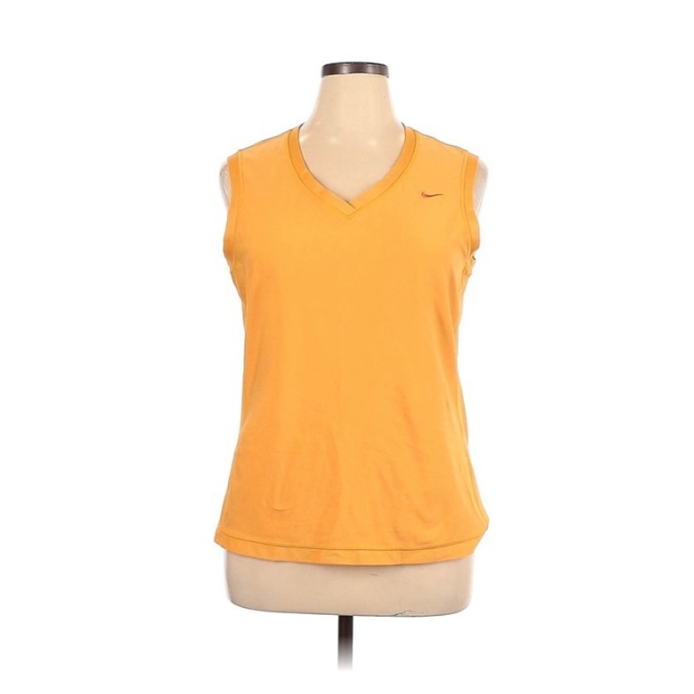 Women’s Nike Dry Fit Orange Sleeveless Top Small